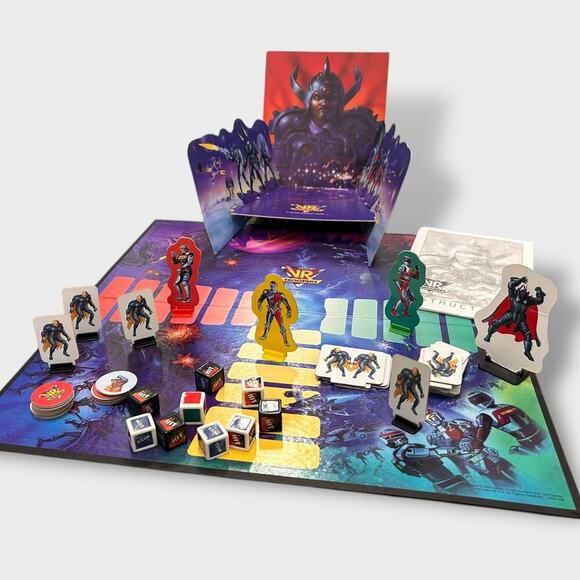 Vintage 1994 VR Troopers Board Game-COMPLETE! 1990s Saban Power Rangers - Picture 5 of 6